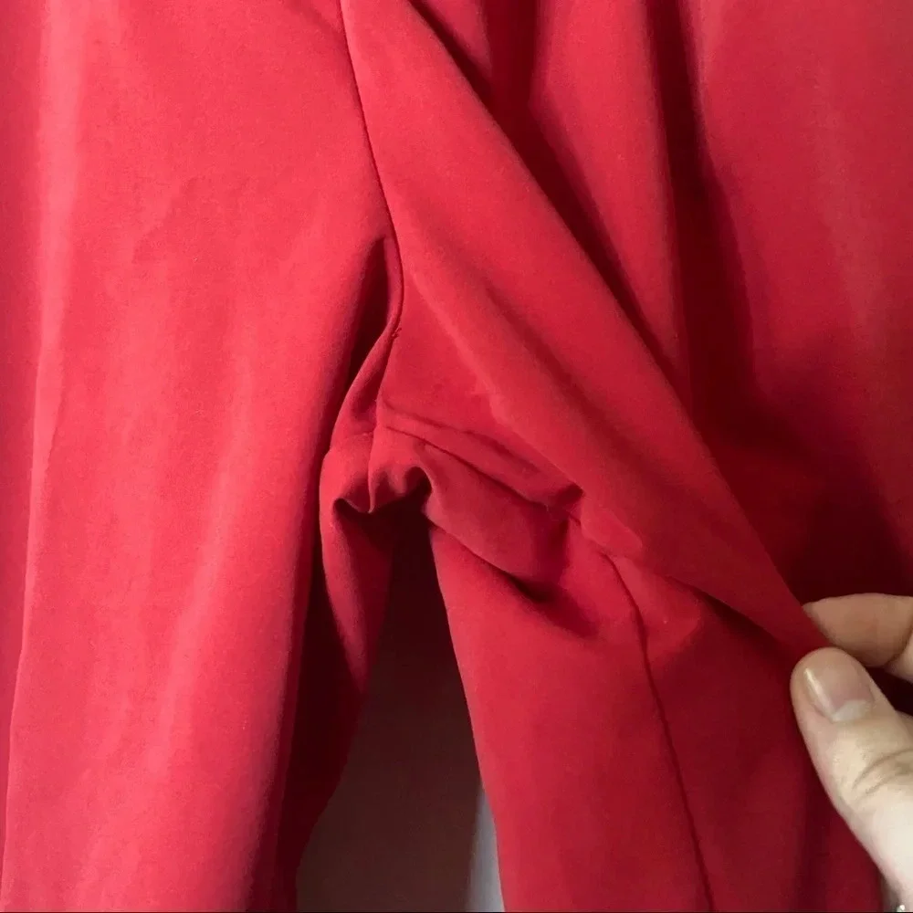 Vintage TEDDI Joggers Streetwear Gorpcore Pants Pull On Red Athletic 80’s XL